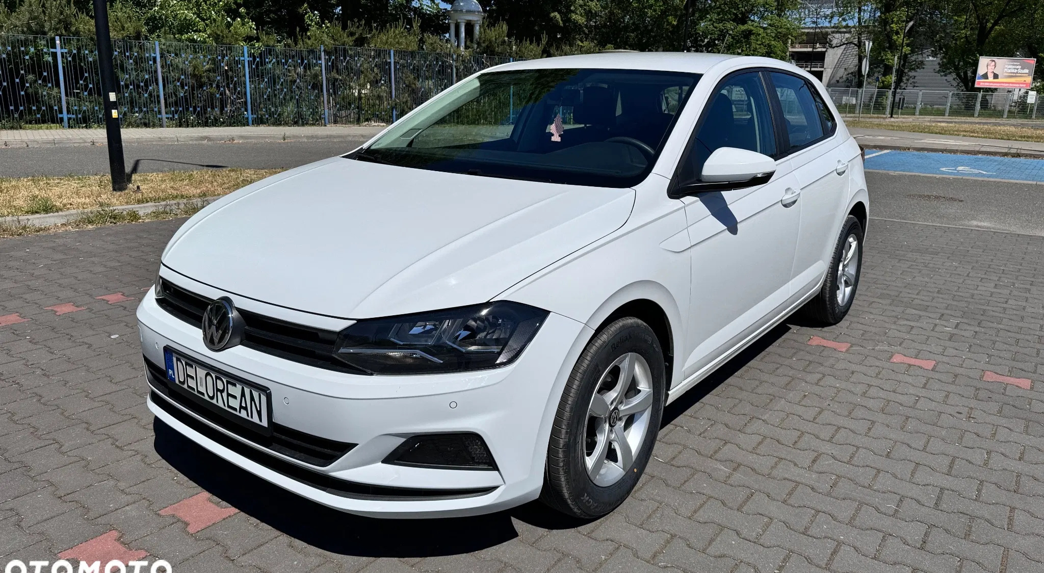 samochody osobowe Volkswagen Polo cena 44000 przebieg: 86000, rok produkcji 2019 z Zabrze